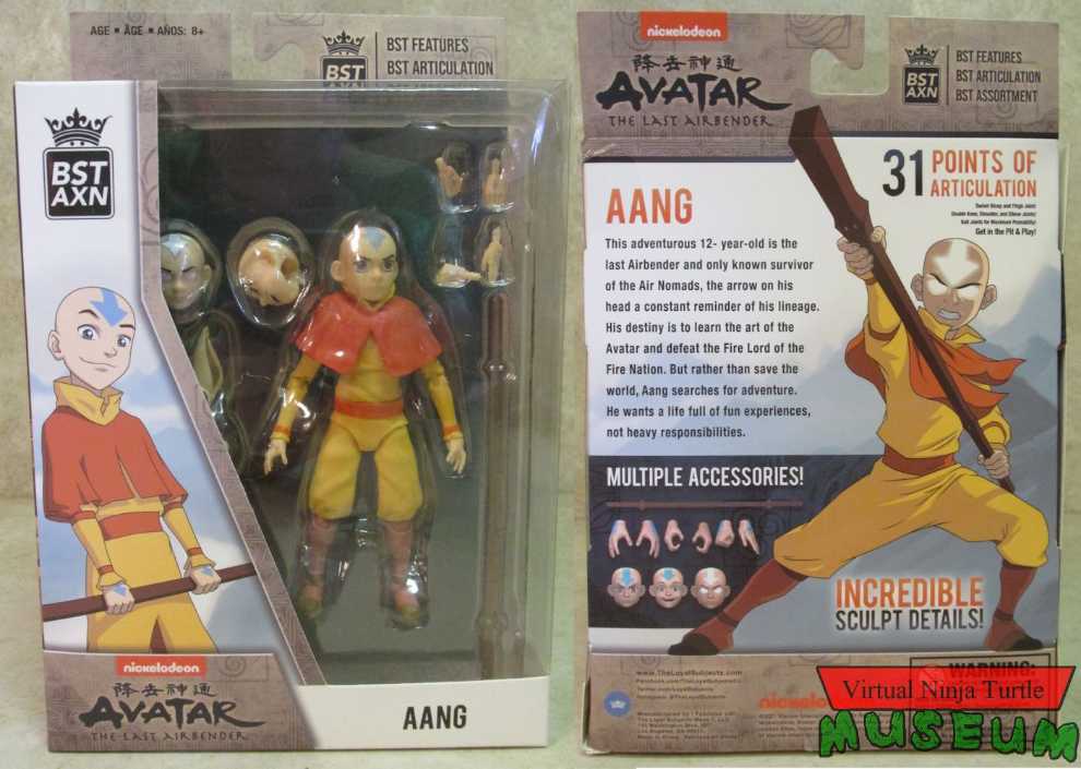 Aang - BST AXN (Avatar: The Last Airbender) action figure collectible [Barcode 850018355360] - Main Image 2