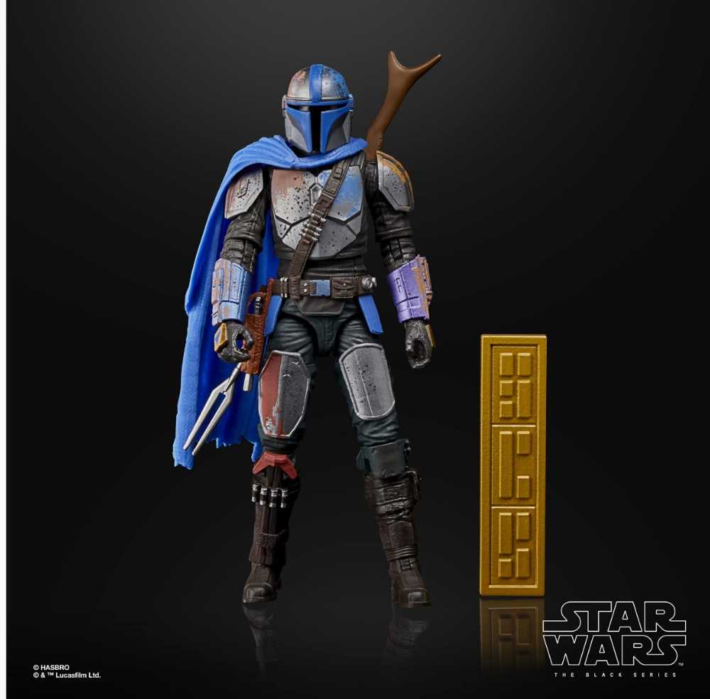 The Mandalorian (Din Djarin) (Beskar Armor) - Hasbro (Star Wars: The Mandalorian) action figure collectible [Barcode 5010993872947] - Main Image 3