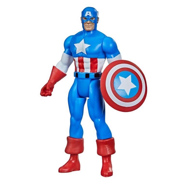 Captain America - Hasbro Marvel (marvel legends retro 3.75) action figure collectible - Main Image 2