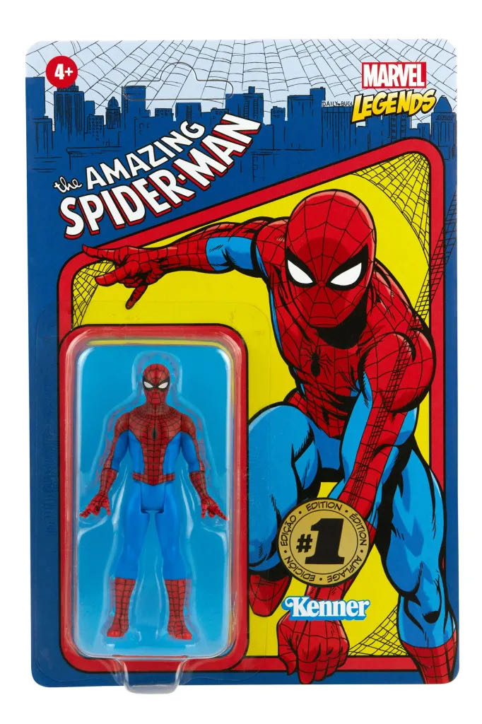 Spider-Man & Electro - Hasbro Marvel (marvel legends retro 3.75) action figure collectible - Main Image 2