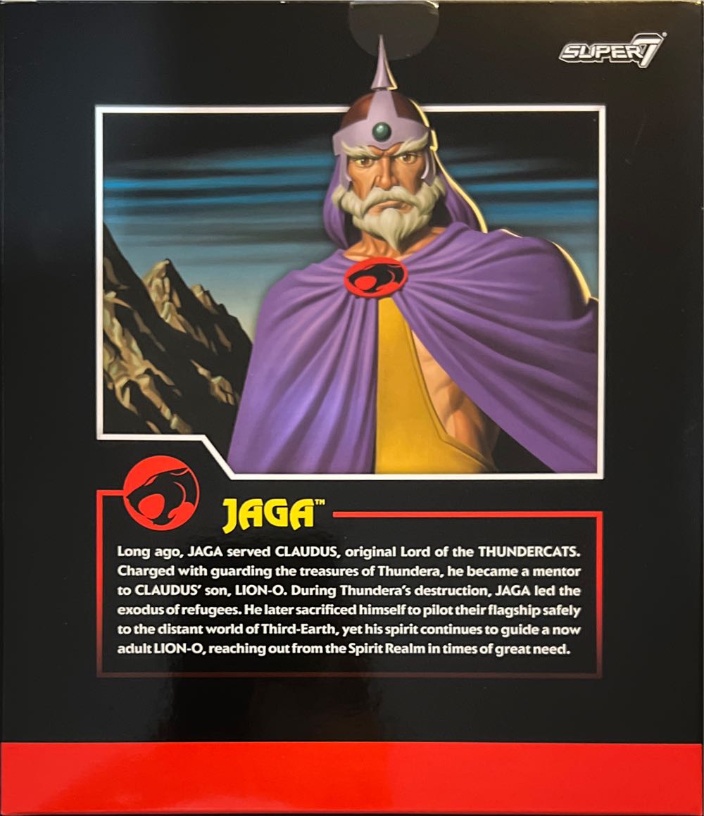 ThunderCats (Ultimates): Jaga - Super 7 (Wave 3) action figure collectible [Barcode 840049807396] - Main Image 2