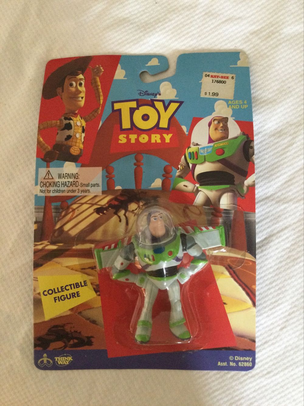 Disney Toy Story Buzz Lightyear Thinkway Asst No. 62860  action figure collectible [Barcode 064442628239] - Main Image 2