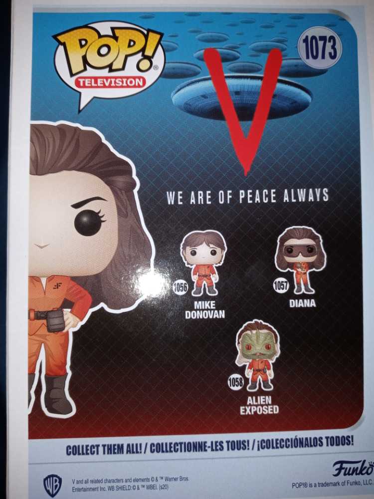 V: Diana With Lizard Face #1073 - Funko (V: TV Show) (V: TV Show) action figure collectible [Barcode 889698520317] - Main Image 2
