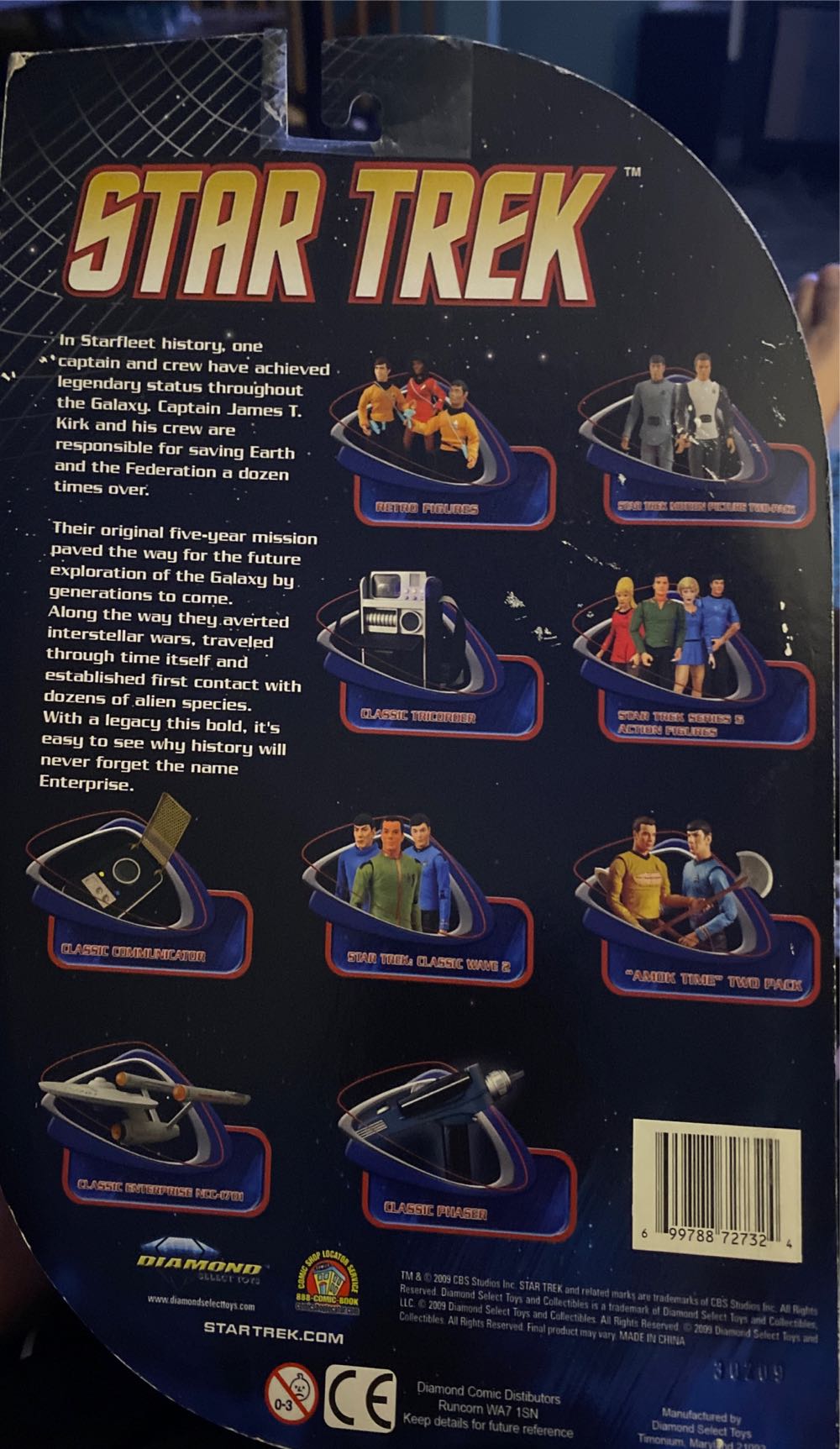 Star Trek | Buy List Brian’s Toys  action figure collectible [Barcode 699788727324] - Main Image 2