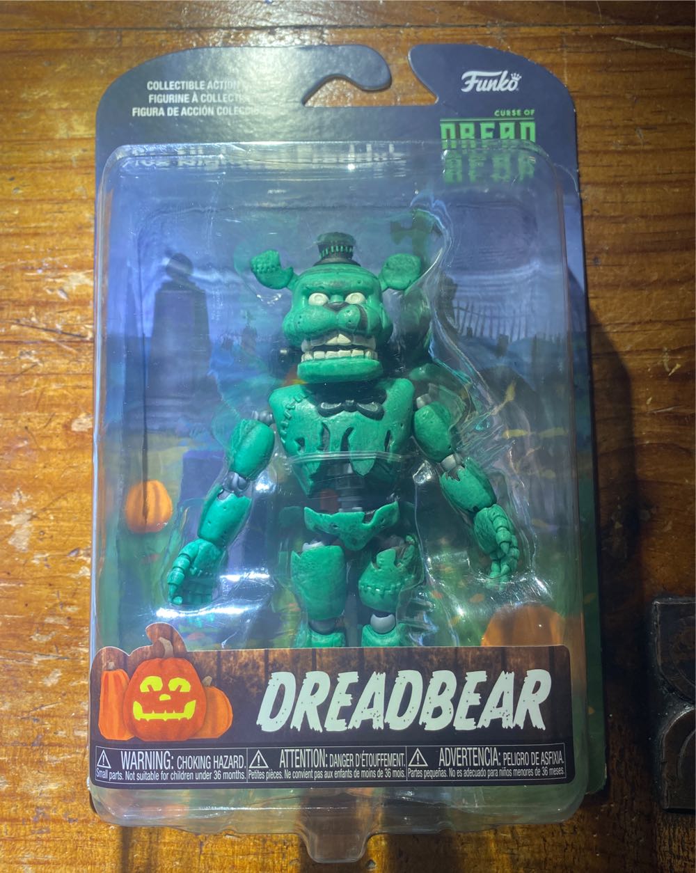 FNAF Curse of Dread Bear: Dreadbear - Funko (Five Nights at Freddy’s: Curse of Dread Bear) action figure collectible [Barcode 889698561846] - Main Image 2
