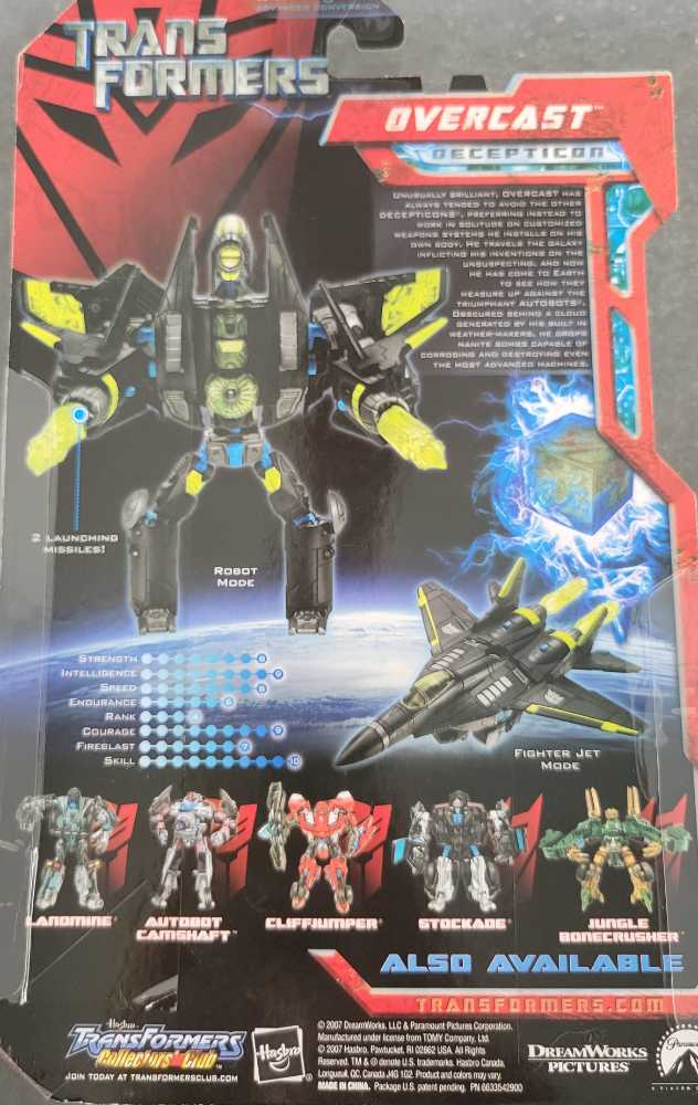 Overcast  - Hasbro (Movie) action figure collectible - Main Image 3