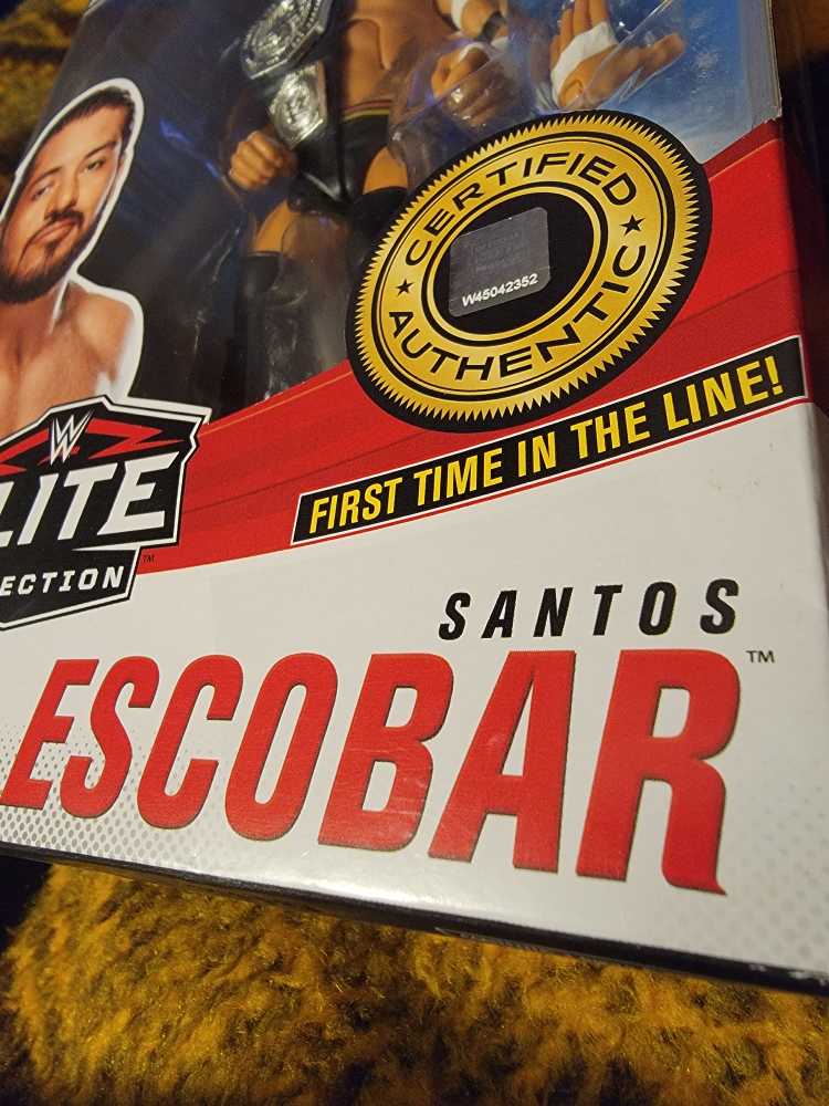 WWE Elite Santos Escobar - Mattel (WWE Elite Series 87) action figure collectible [Barcode 887961921984] - Main Image 4