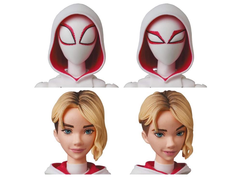 MAFEX No. 134 Spider Gwen (Gwen Stacy) - MEDICOM TOY (Spider-man: Into the Spider-verse) action figure collectible [Barcode 4530956471341] - Main Image 3