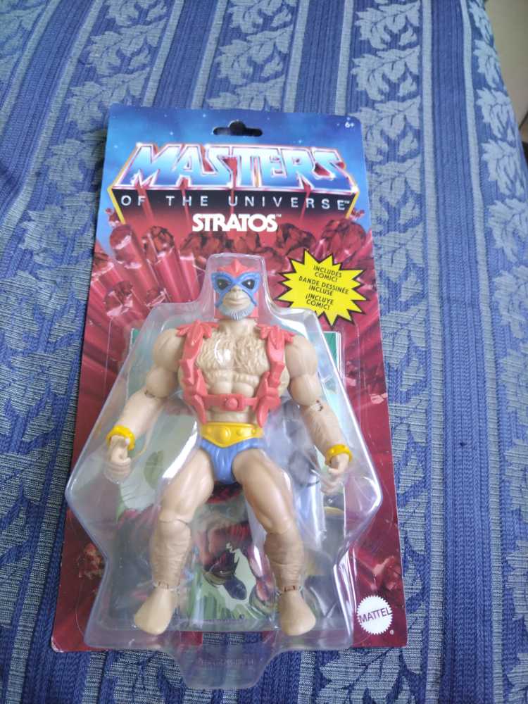 Stratos (Mini Comic Version) - Mattel (Masters Of The Universe) action figure collectible [Barcode 194735030729] - Main Image 4