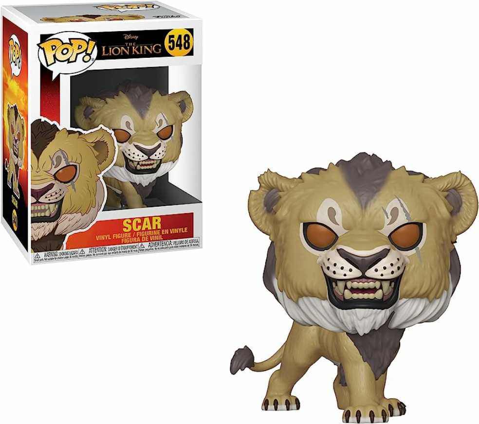 Disney: Funko Pop! The Lion King Live Action Movie - Scar #548 - Funko Pop! Movies (The Lion King Live Action Movie) action figure collectible [Barcode 889698385466] - Main Image 2