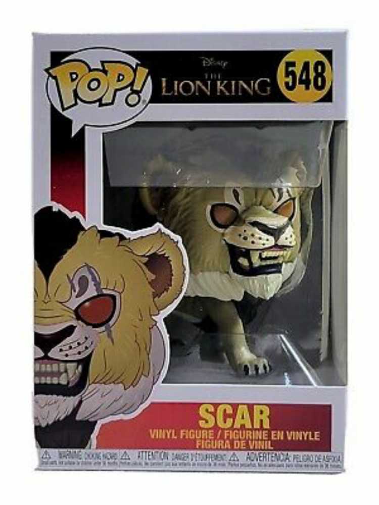Disney: Funko Pop! The Lion King Live Action Movie - Scar #548 - Funko Pop! Movies (The Lion King Live Action Movie) action figure collectible [Barcode 889698385466] - Main Image 3