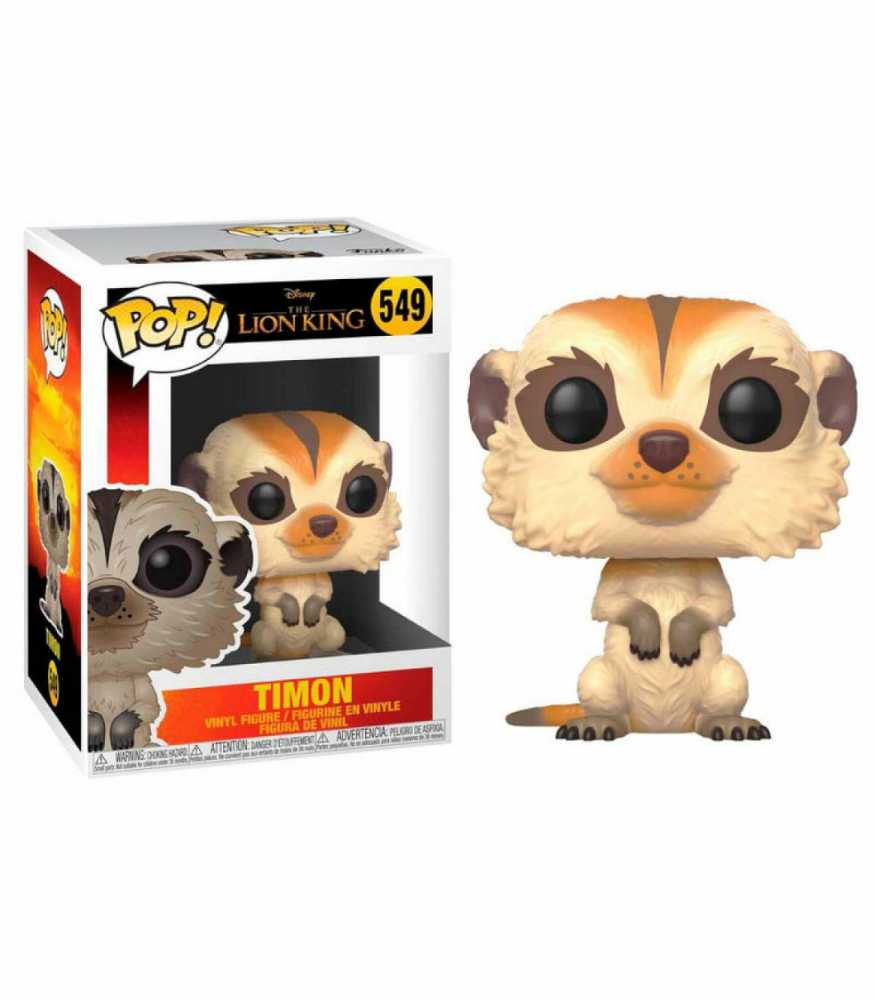 Disney: Funko Pop! The Lion King Live Action Movie - Timon #549 - Funko Pop! Movies (The Lion King Live Action Movie) action figure collectible [Barcode 889698385442] - Main Image 2