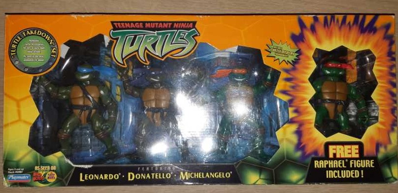 turtle takedown set - Playmates Toys (Teenage Mutant Ninja Turtles) action figure collectible - Main Image 1