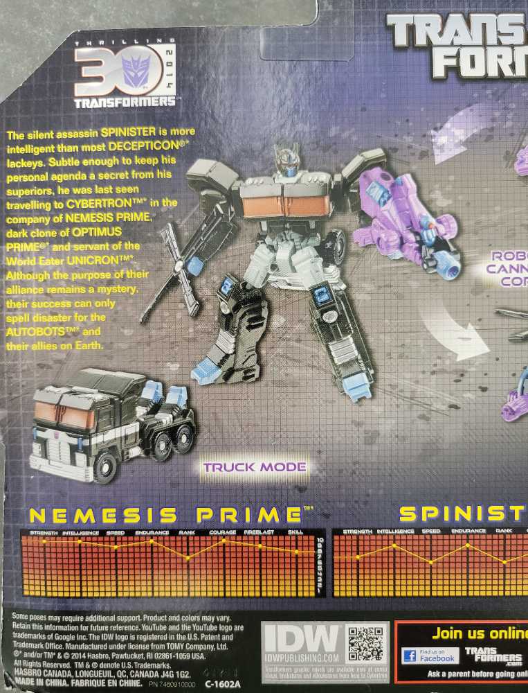 Nemesis Prime And Spinister  - Hasbro (Generations) action figure collectible - Main Image 4