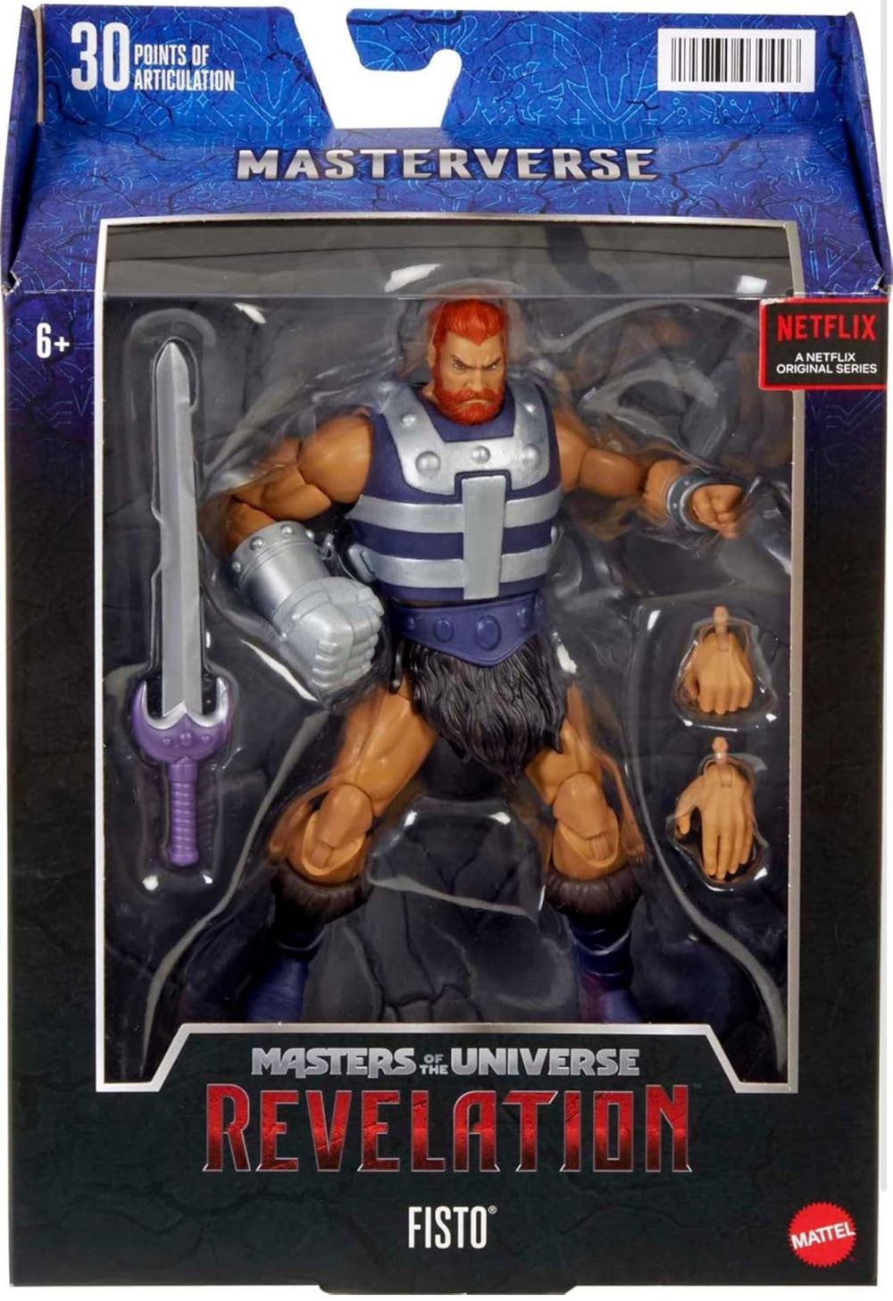 Fisto - Mattel (Masters Of The Universe Revelations) (Masterverse) action figure collectible [Barcode 194735030446] - Main Image 5