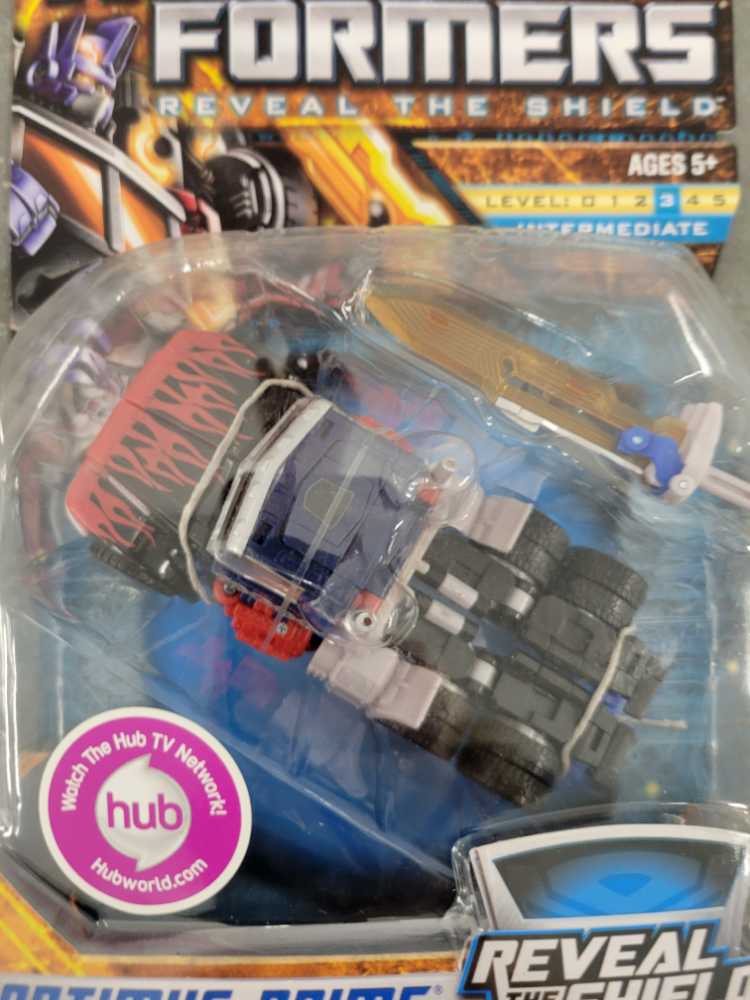 Optimus Prime Laser 1st Carded - Hasbro (Reveal The Shield) action figure collectible - Main Image 2