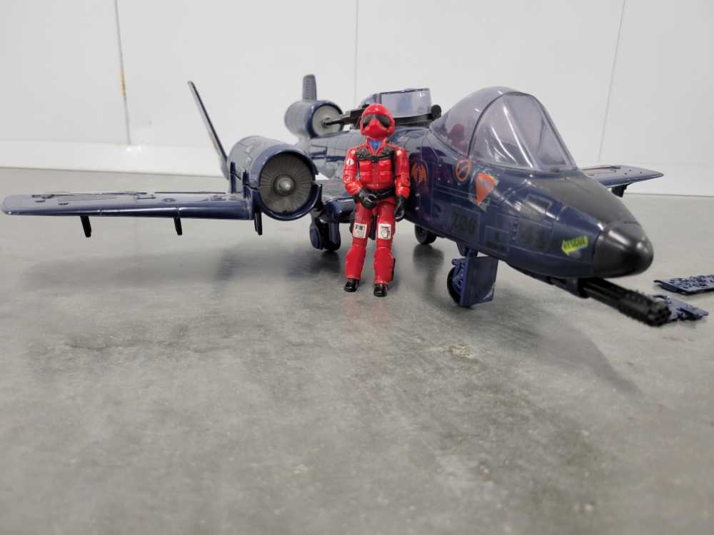 Cobra Rattler with Wild Weasel - Hasbro (GI Joe Vintage) action figure collectible - Main Image 2