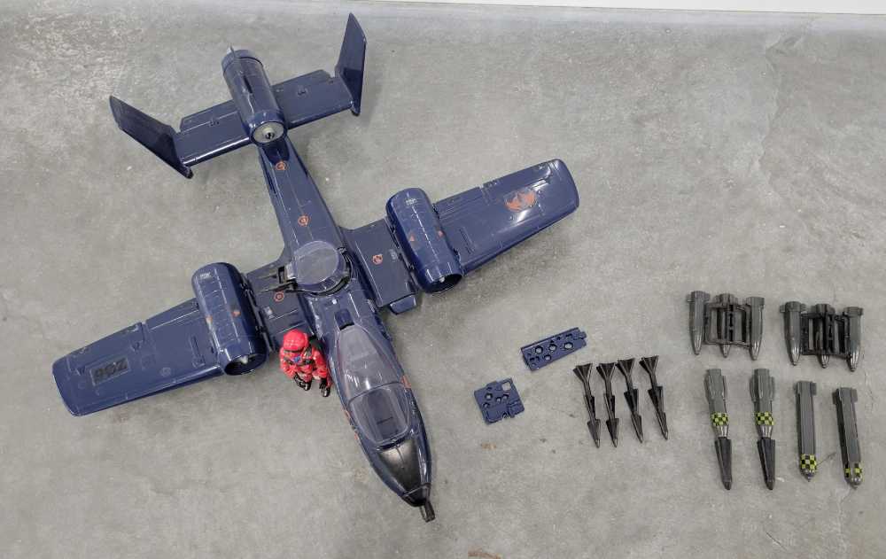 Cobra Rattler with Wild Weasel - Hasbro (GI Joe Vintage) action figure collectible - Main Image 3
