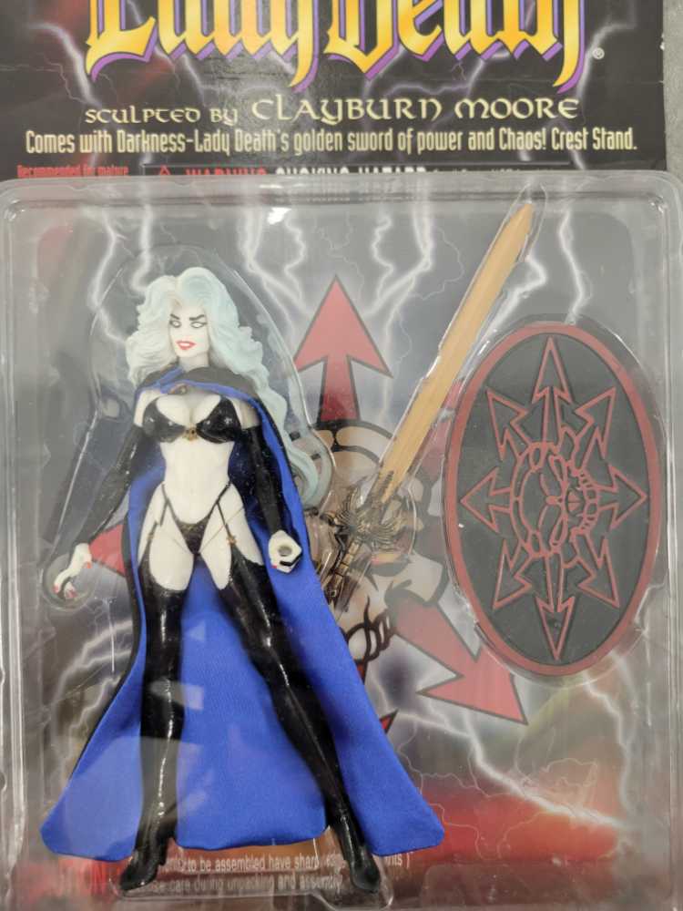 Lady Death Glow In The Dark - Moore Action Collectables (Lady Death) action figure collectible - Main Image 2