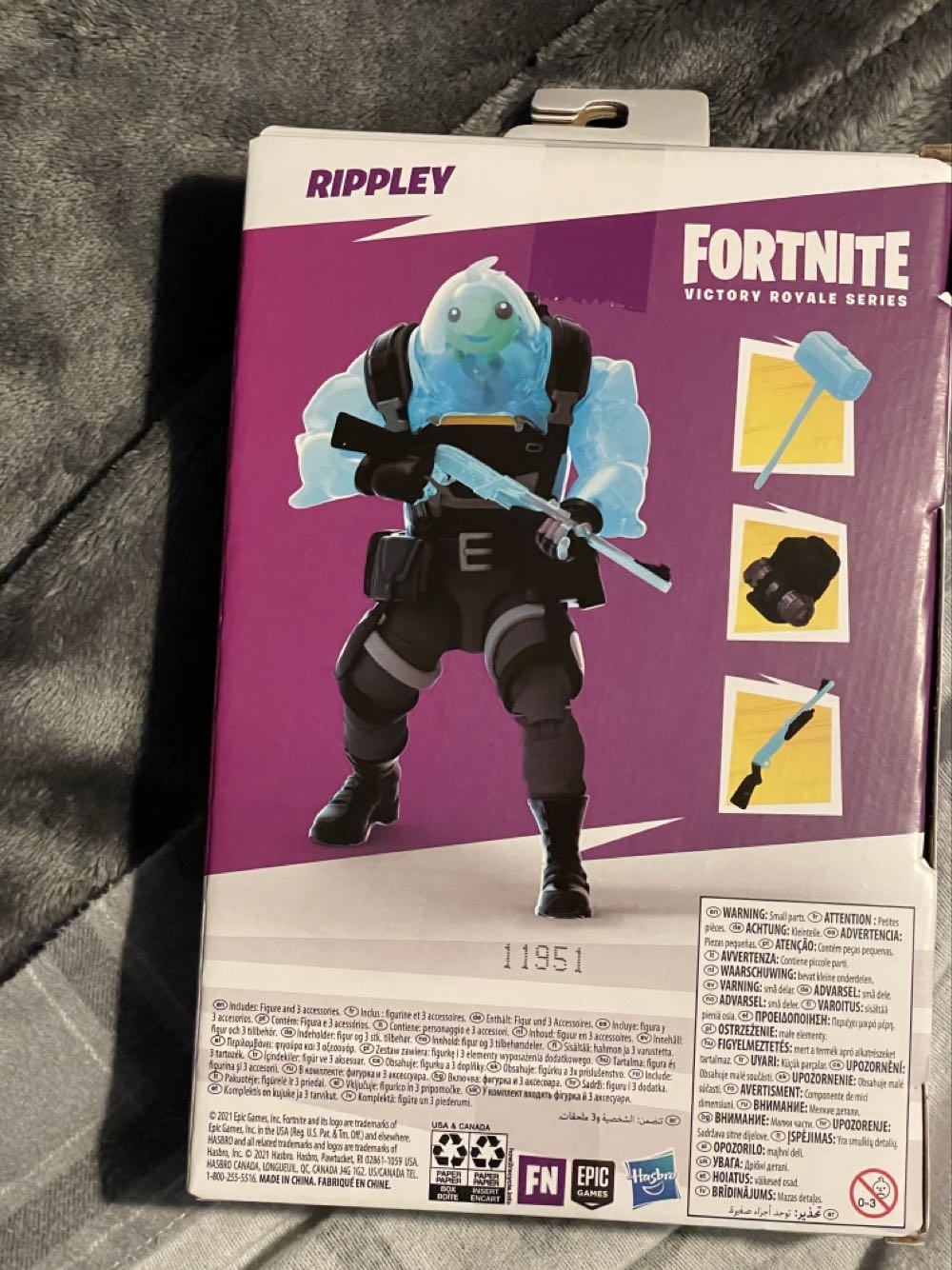 Fortnite Victory Royale Series Rippley Action Figure - Hasbro (Fortnite) action figure collectible [Barcode 5010993962709] - Main Image 3