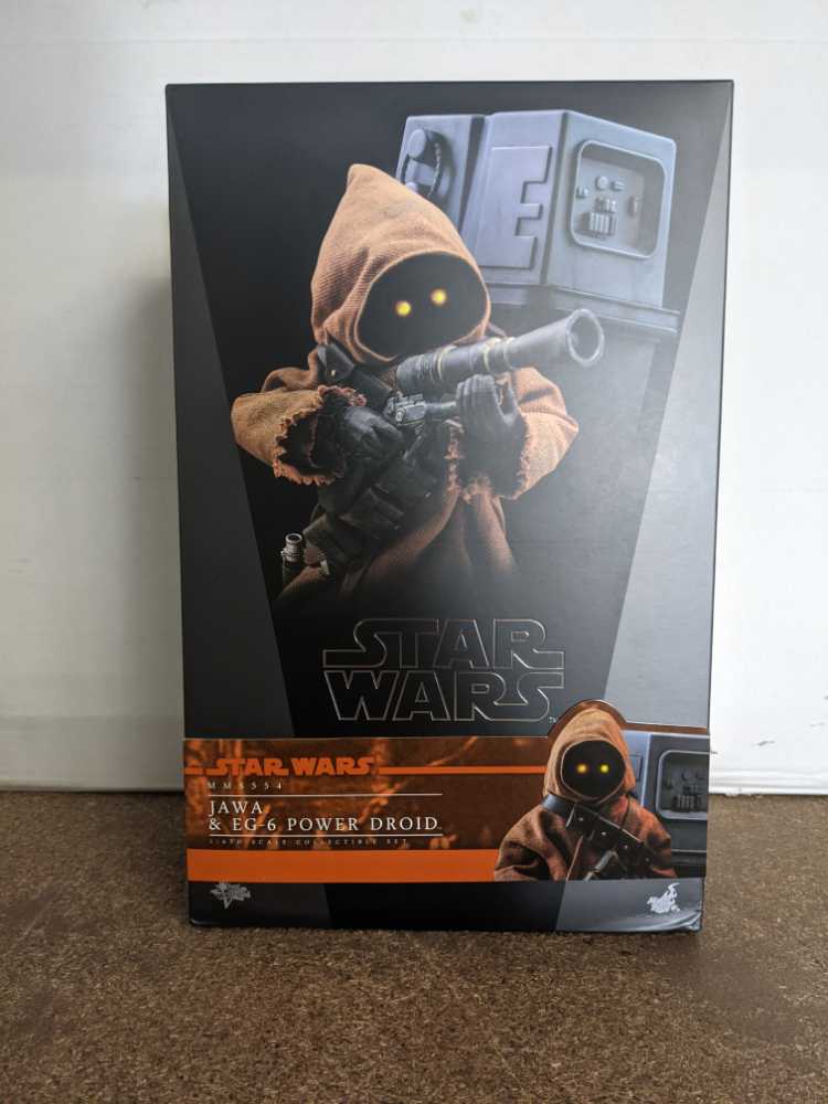 Jawa & EG-6 Power Droid (Gonk) - Hot Toys (Star Wars: Episode IV - A New Hope) action figure collectible [Barcode 4895228602732] - Main Image 2