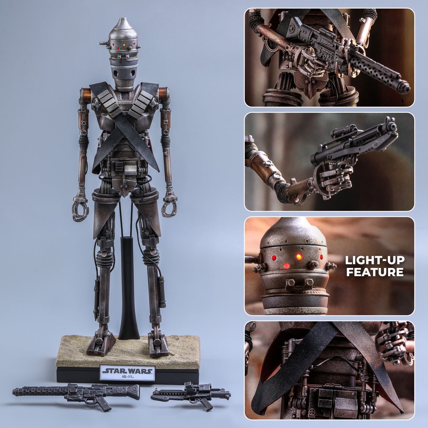 IG-11 - Hot Toys (Star Wars) action figure collectible [Barcode 4895228602879] - Main Image 3