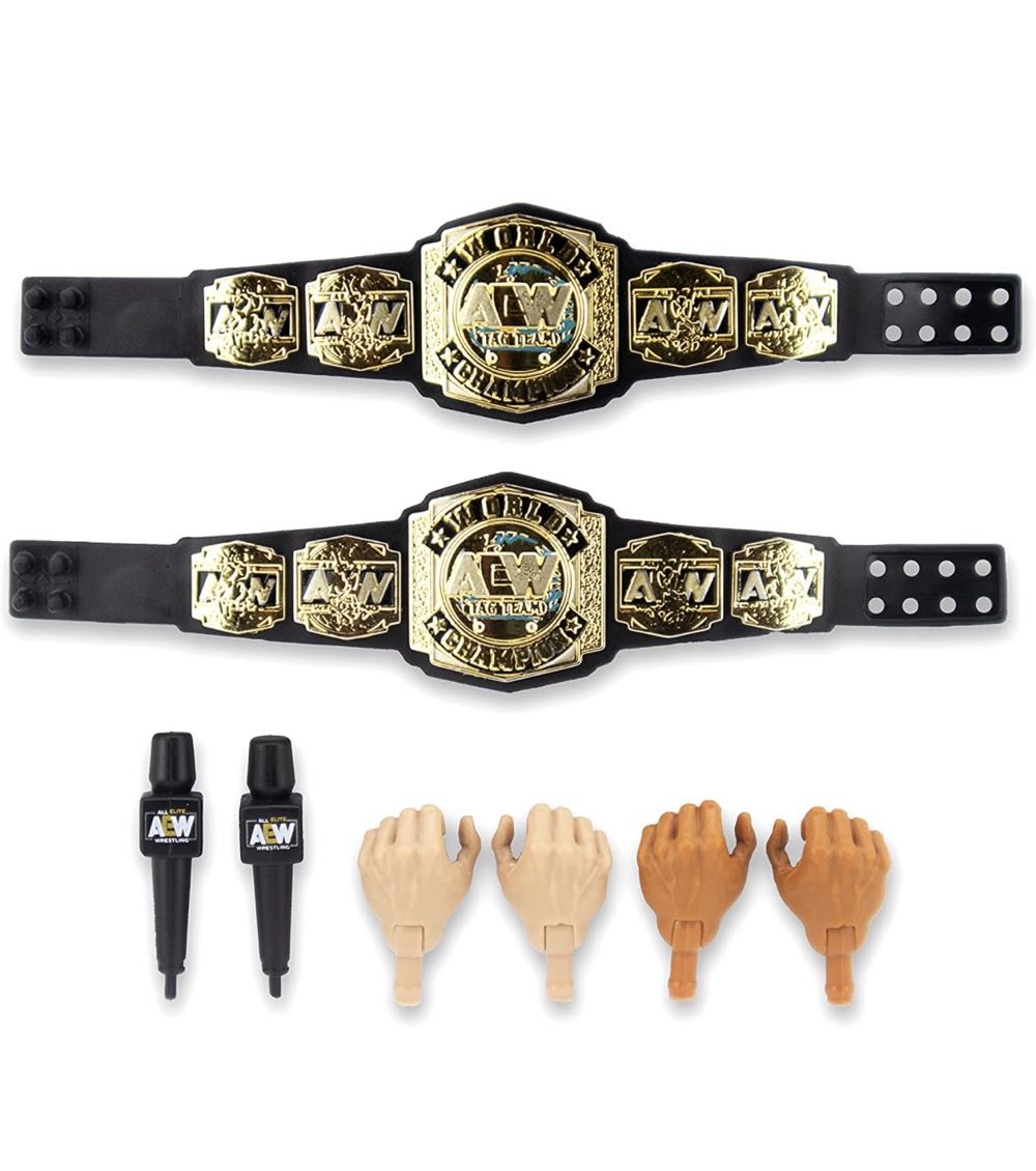 Frankie Kazarian And Scorpio Sky - AEW Tag Team - Jazwares LLC (AEW) action figure collectible [Barcode 191726411154] - Main Image 2