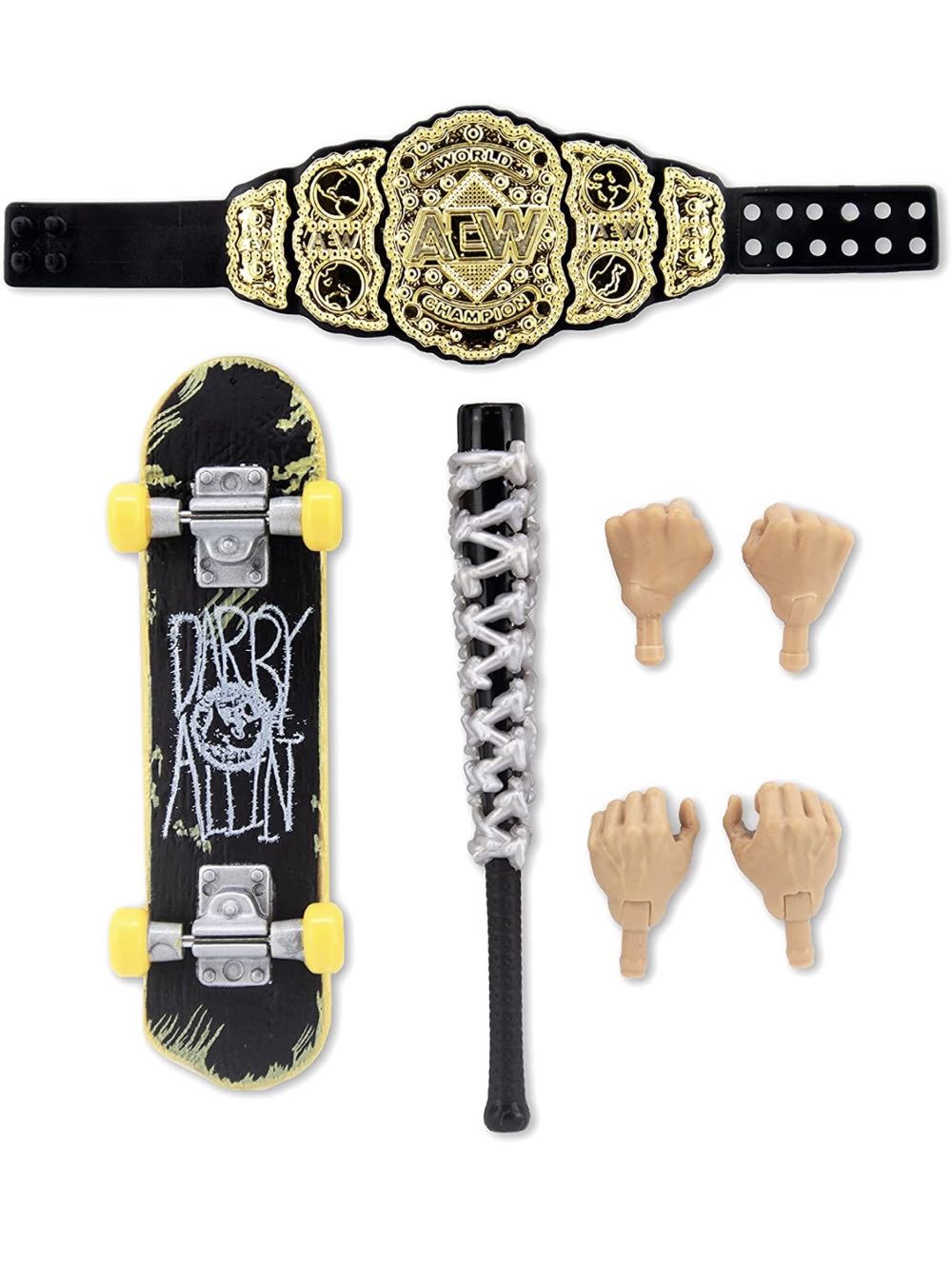 AEW - Rivals Pack - Jon Moxley/Darby Allin - Jazwares (AEW Unrivaled Collection) action figure collectible [Barcode 191726411161] - Main Image 2