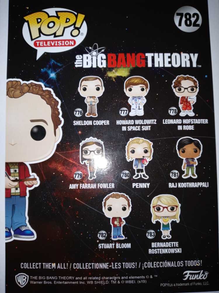 Big Bang Theory 782 Stuart Bloom - Funko (Funko Pop! Television) action figure collectible [Barcode 889698385831] - Main Image 2