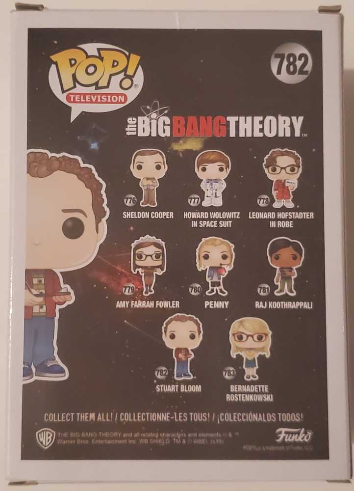 Big Bang Theory 782 Stuart Bloom - Funko (Funko Pop! Television) action figure collectible [Barcode 889698385831] - Main Image 4