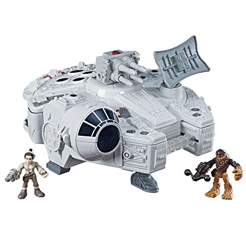 Playskool Heroes Star Wars Galactic Heroes Millennium Falcon And Figures Amazon Exclusive  action figure collectible [Barcode 630509332311] - Main Image 1