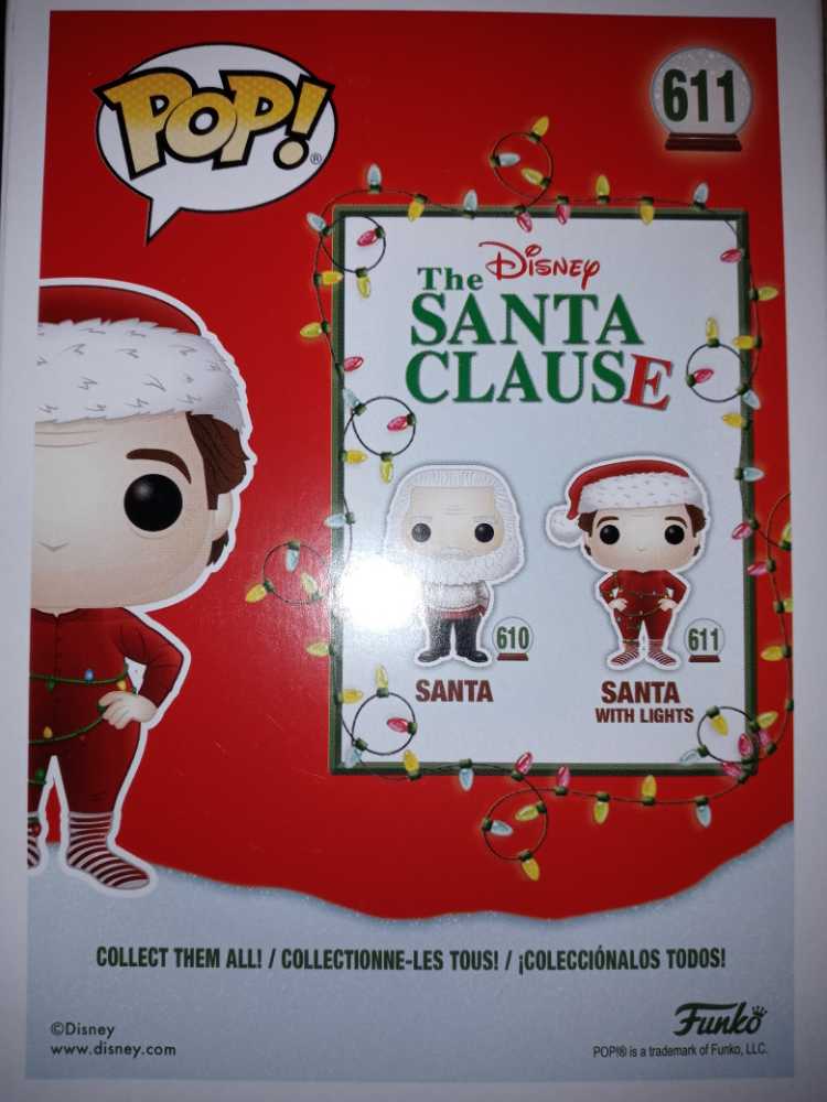 Santa Clause: Santa With Lights #611 - Funko (The Santa Clause) (The Santa Clause) action figure collectible [Barcode 889698426015] - Main Image 2