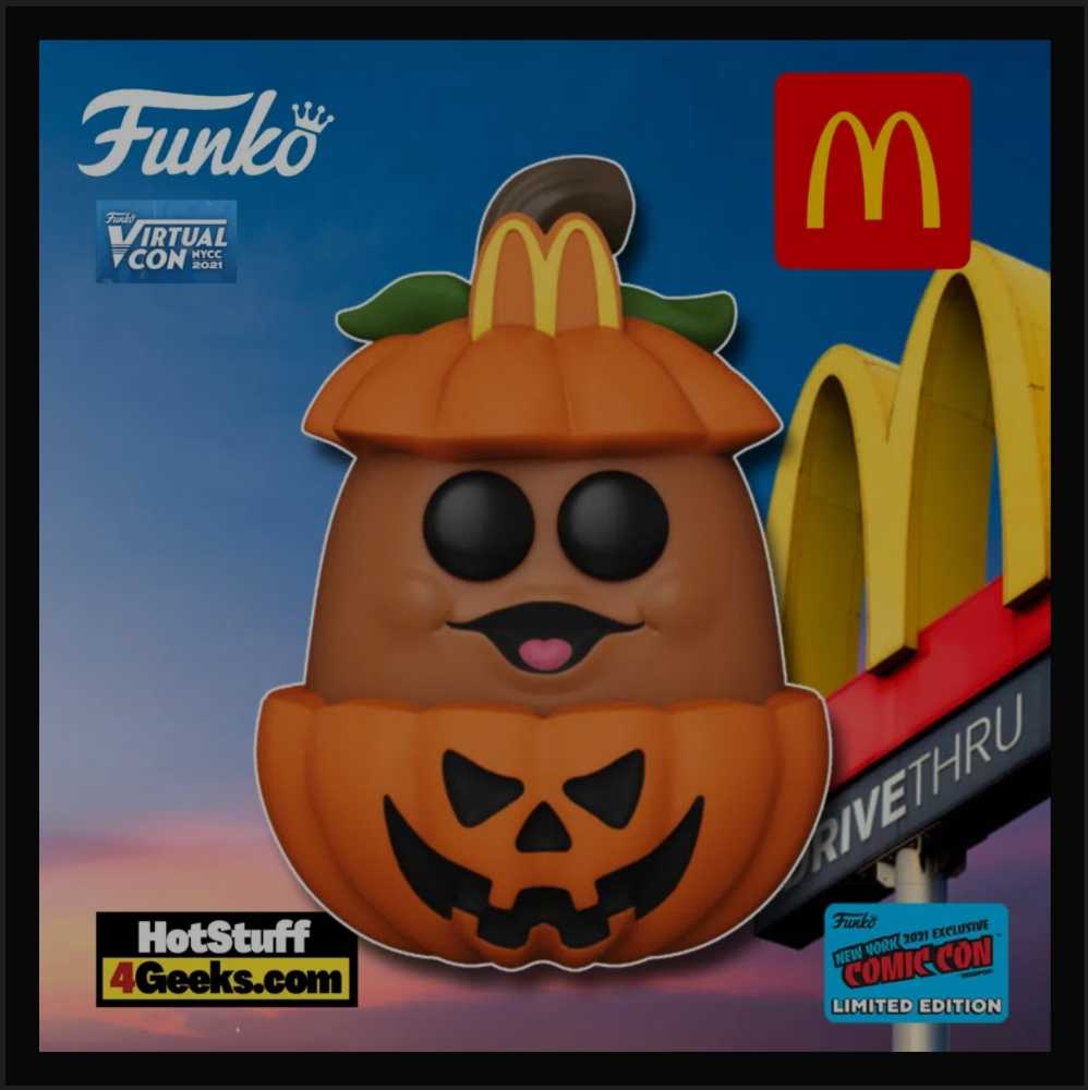 Funko Pop! Icons: McDonald’s - McNugget Pumpkin 2021 Halloween  - Funko (McDonald’s) action figure collectible [Barcode 889698586153] - Main Image 3