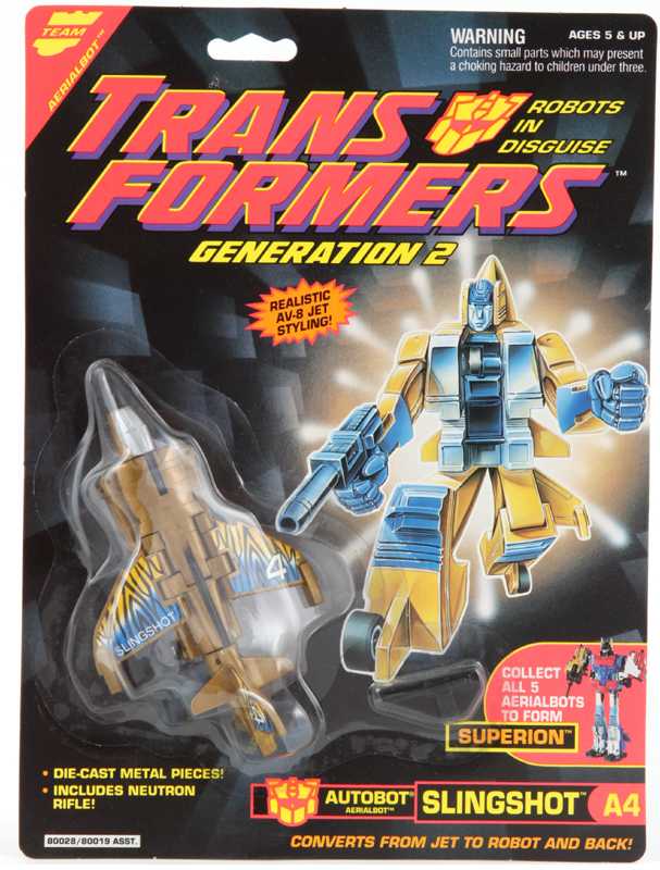 Transformers - Generation 2: Slingshot - Hasbro (Transformers G2) action figure collectible - Main Image 1