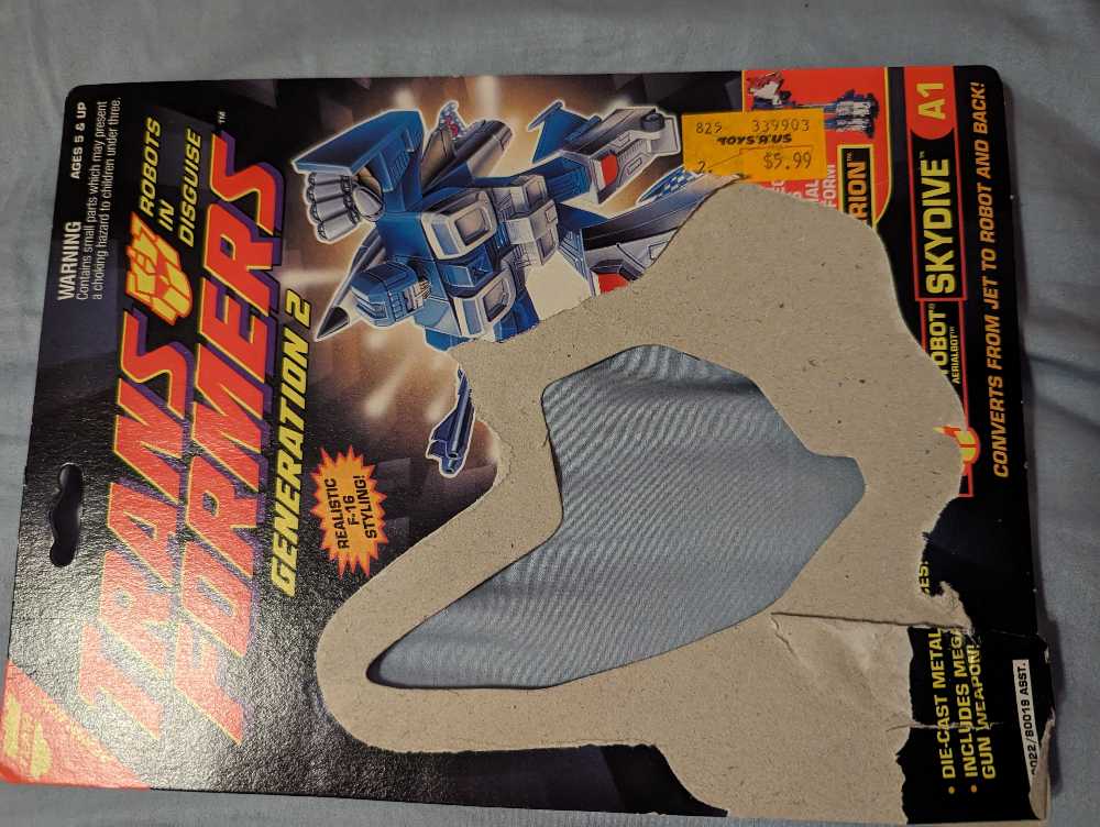 Transformers - Generation 2: Skydive - Hasbro (Transformers G2) action figure collectible - Main Image 3