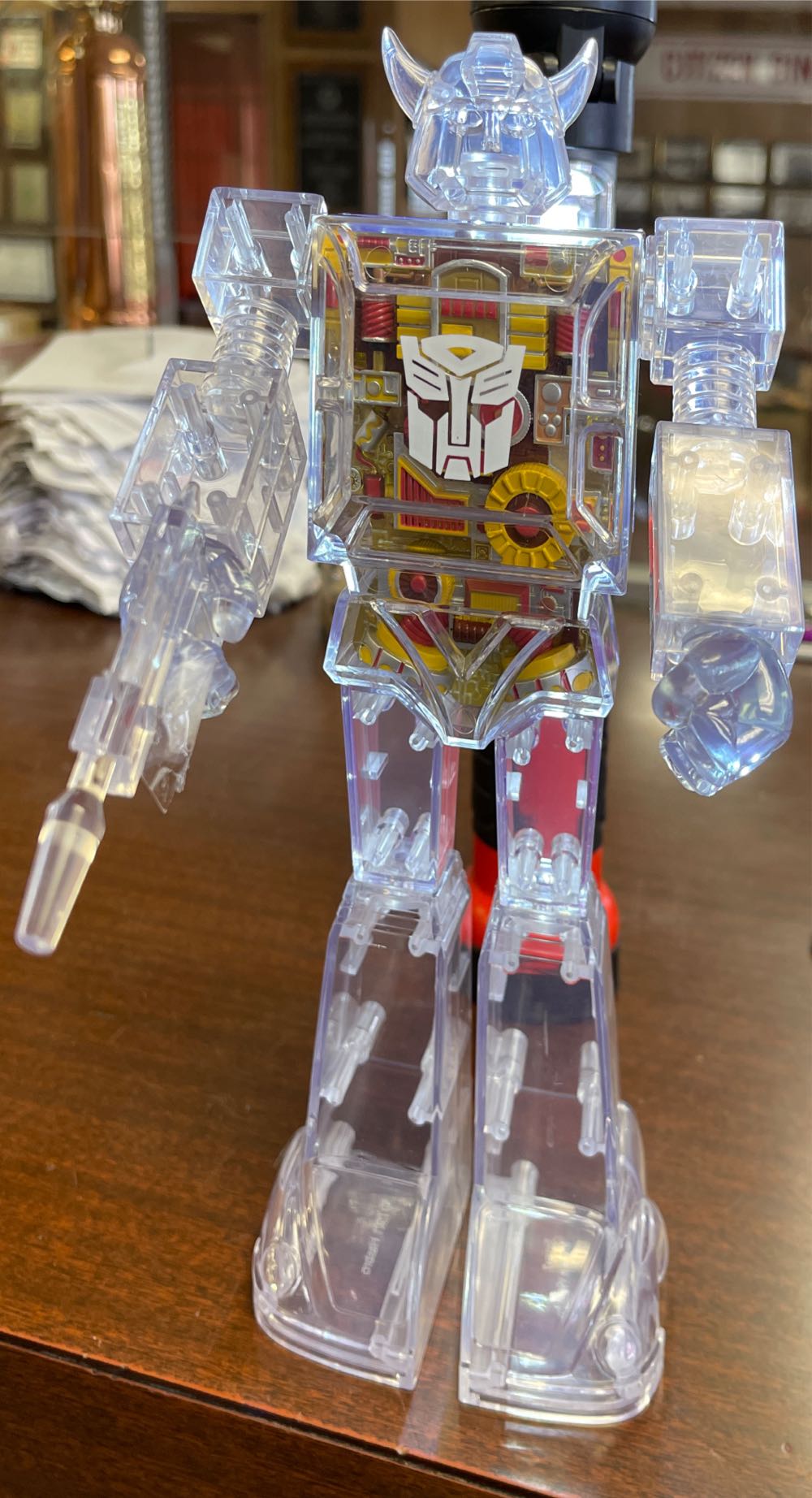 Super7 Transformers Super Cyborg Bumblebee Clear 28 Cm - Super 7 action figure collectible [Barcode 840049812444] - Main Image 3