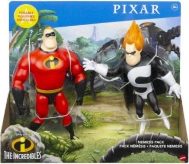 Incredibles, The: NEMESIS 2-Pack - Mattel (Disney•Pixar) action figure collectible [Barcode 887961852097] - Main Image 2