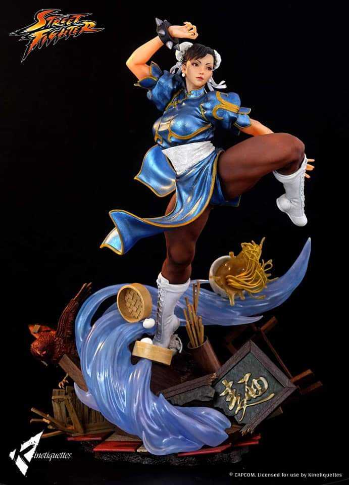 Chun-Li, The Strongest Woman in the World - Kinetiquettes (Street Fighter V) action figure collectible - Main Image 3