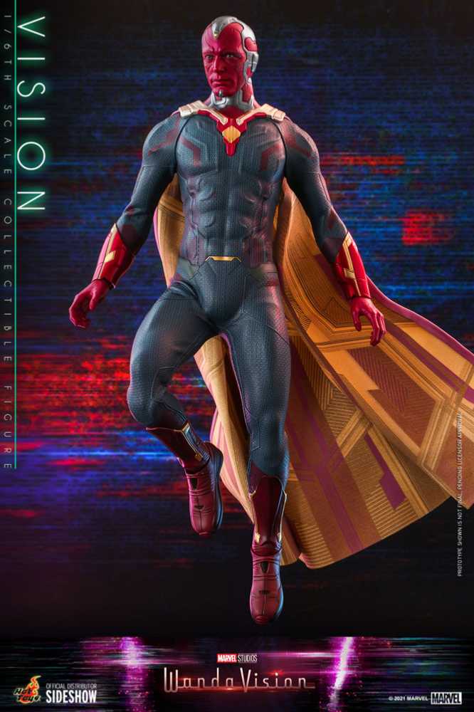 Vision, WandaVision (TMS37)  - Hot Toys (WandaVision (2021)) action figure collectible - Main Image 2