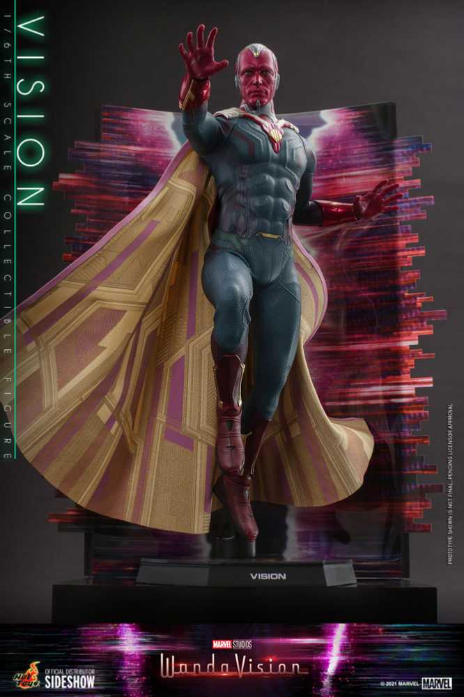 Vision, WandaVision (TMS37)  - Hot Toys (WandaVision (2021)) action figure collectible - Main Image 3