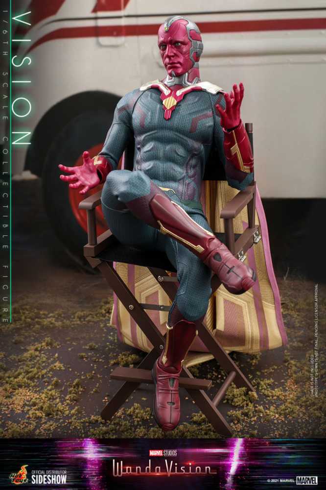 Vision, WandaVision (TMS37)  - Hot Toys (WandaVision (2021)) action figure collectible - Main Image 4