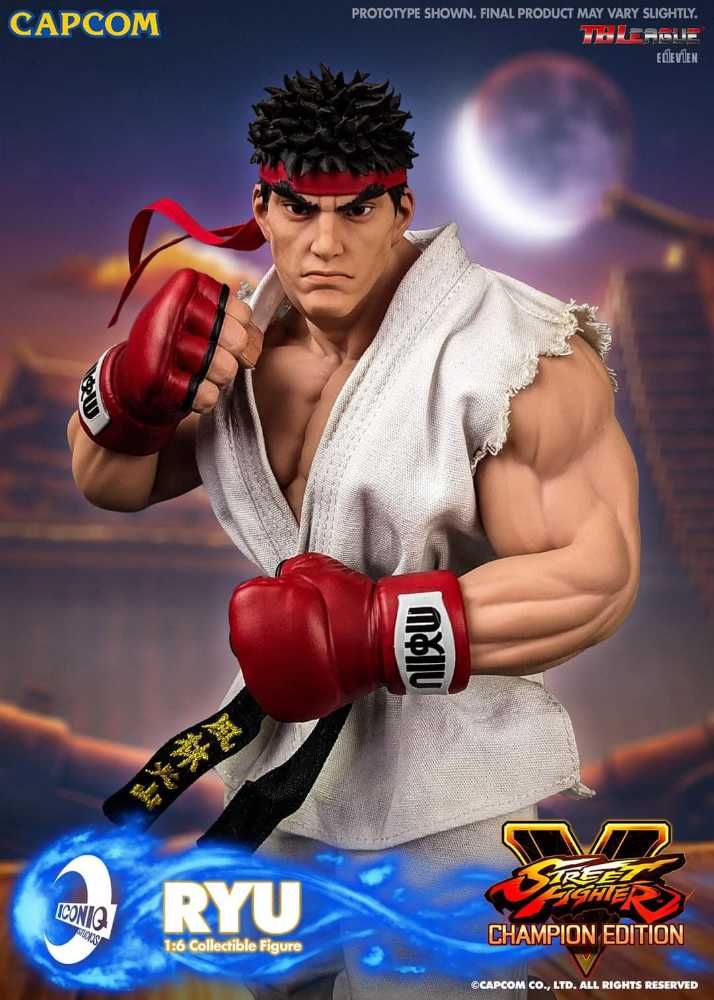 Ryu, Street Fighter V: Champion Edition - IconiQ Studios (Street Fighter V (2016)) action figure collectible - Main Image 2