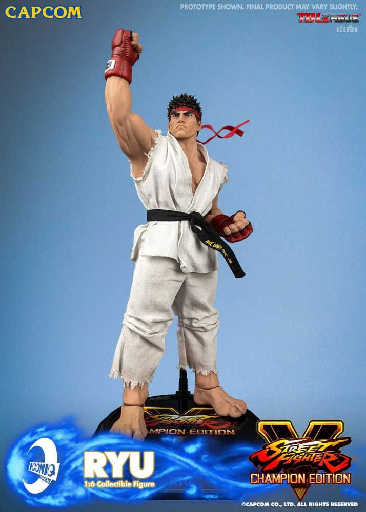 Ryu, Street Fighter V: Champion Edition - IconiQ Studios (Street Fighter V (2016)) action figure collectible - Main Image 3