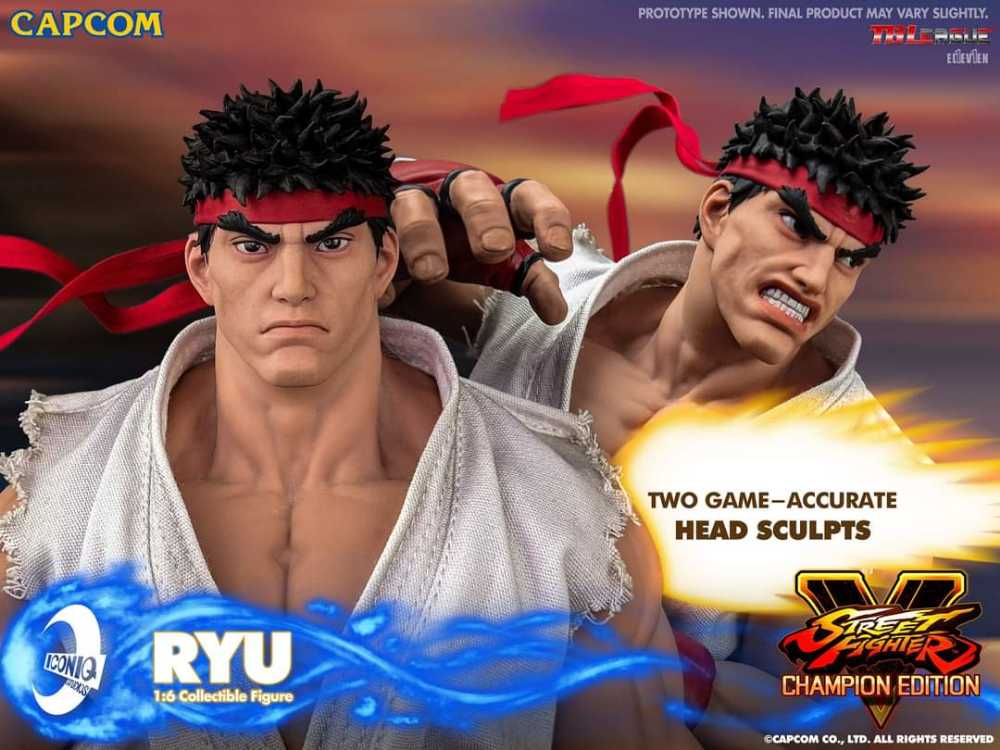 Ryu, Street Fighter V: Champion Edition - IconiQ Studios (Street Fighter V (2016)) action figure collectible - Main Image 4