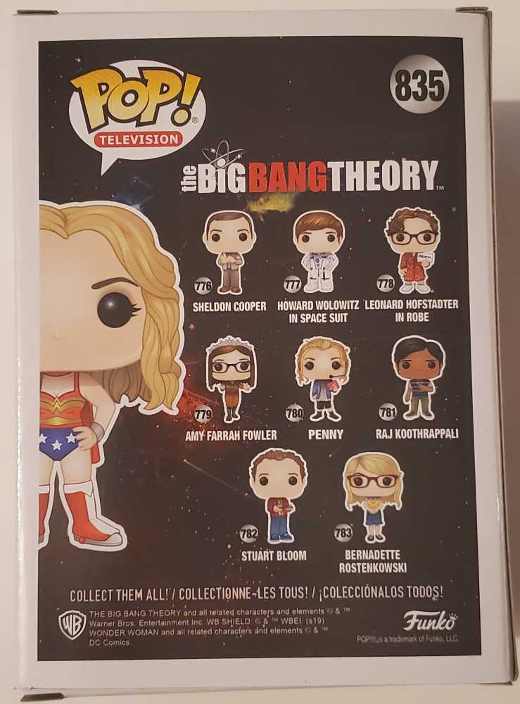 835 Penny as Wonder Woman - The Big Bang Theory - Funko (Funko Pop! Television) action figure collectible [Barcode 889698417075] - Main Image 4