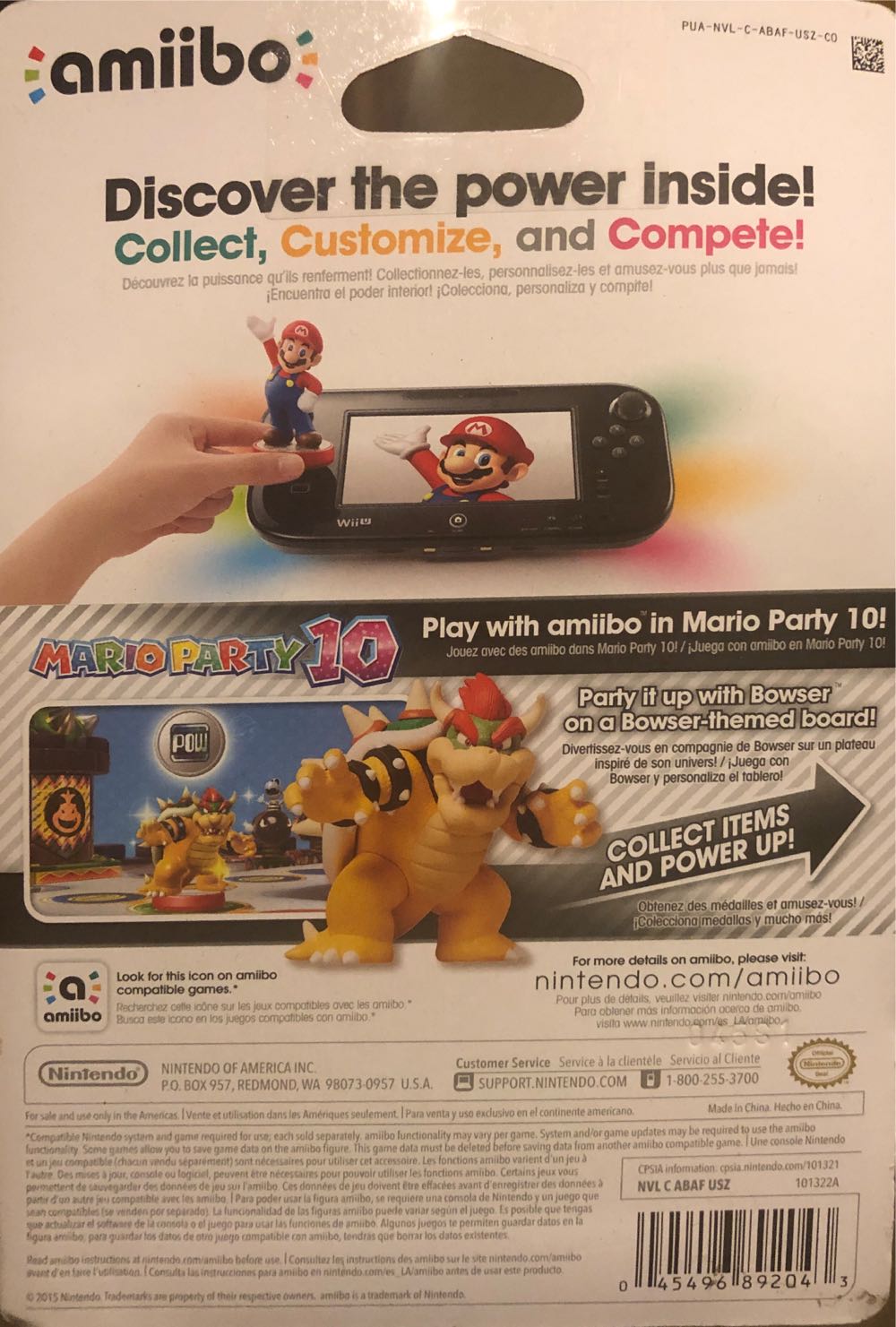 Amiibo Bowser - Nintendo action figure collectible - Main Image 2