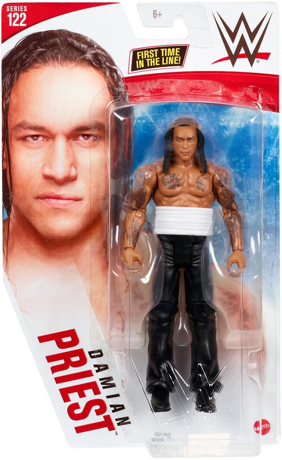 Damien Priest - Mattel (WWE Basic Series 122) action figure collectible [Barcode 887961914573] - Main Image 2