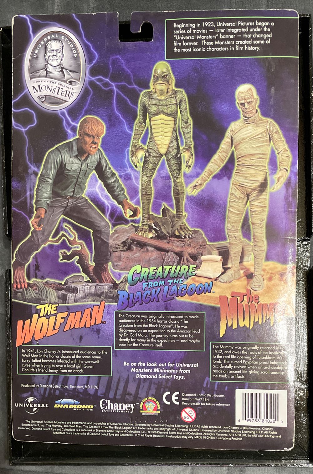 Universal Monsters: Creature From The Black Lagoon - Diamond Select Toys (Universal Studios: Home Of The Original Monsters) action figure collectible [Barcode 699788810200] - Main Image 2