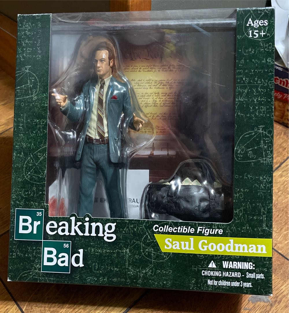 Mezco Toyz: Breaking Bad Saul Goodman 2015 Con Exclusive Action Figure  (Breaking Bad) action figure collectible [Barcode 696198754018] - Main Image 2