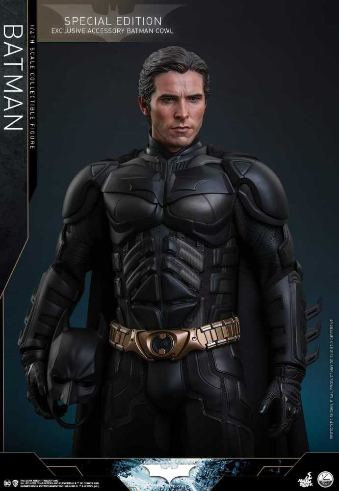 Batman, The Dark Knight Trilogy (QS019) - Hot Toys (The Dark Knight Trilogy) action figure collectible - Main Image 4